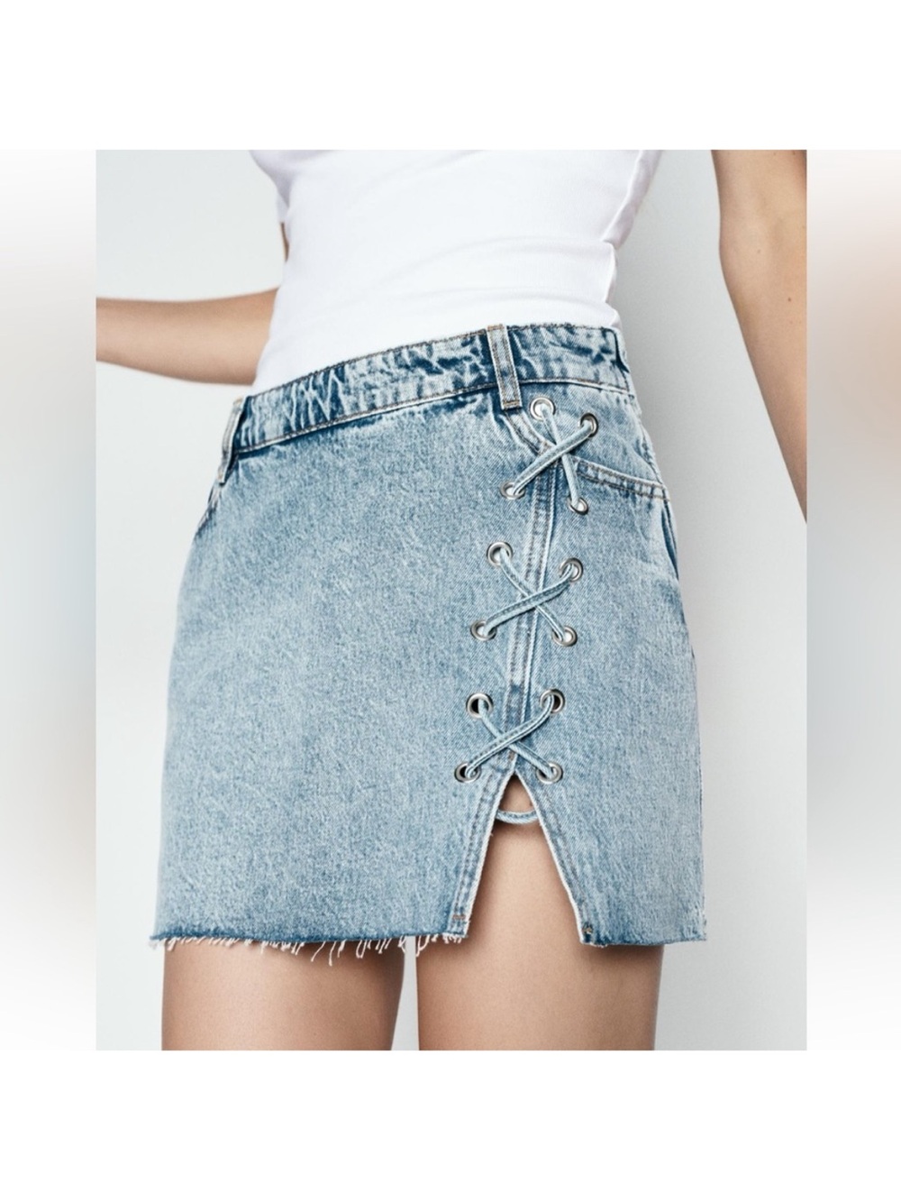 Zara Jean Mini Skirt